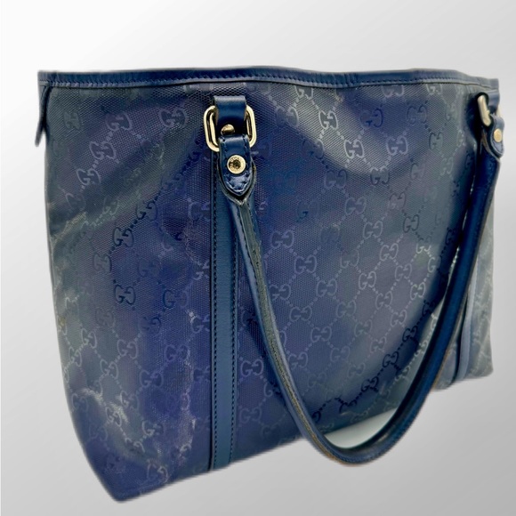 Authentic Metallic Purple Gucci Tote - Picture 4 of 15